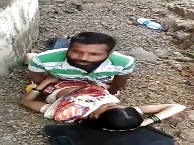 Couple Fucking Outdoor Get Busted
