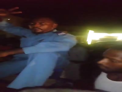 bleeding head thief arrested by Sudani police 
