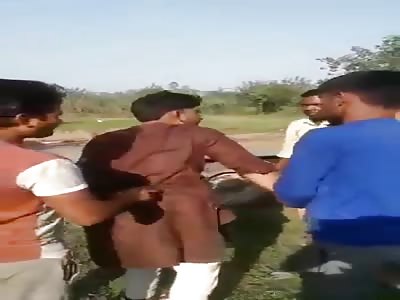 [like every day in india] beating for not worshiping cow
