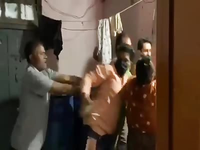 Indian neighbor fighting 
