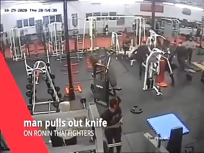 Knife Wielding Attacker Enters a Muay Thai Gym in Birmingham and Gets Destroyed