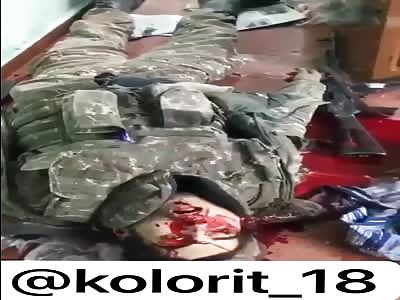 Dead Armenian soldier killed by Azerbaijani army 