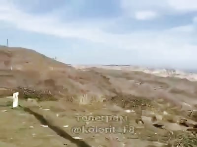 Dead Armenian soldiers all over the mountain  