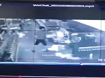 DAMN: Viet Worker Gets Rolled Into Machine
