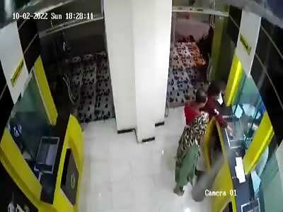 Man Blows up a Bank after Argument with Employers 