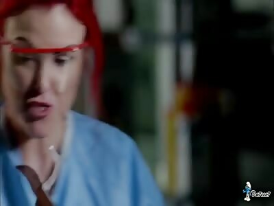 [Full video] Autopsy of fat woman practiced by a sexy redhead