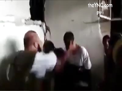 Assad forces torturing captured rebels