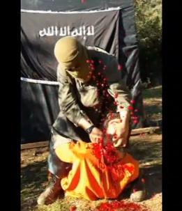 New ISIS execution shows Beheading with a small Knife 