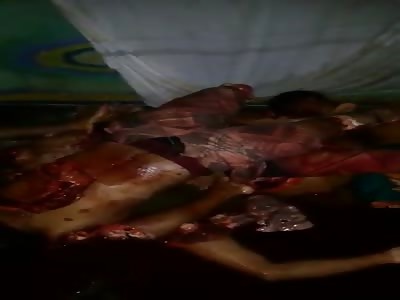Brutal Footage of Brazilian Prison Riot...Inmates Cut up like a Rack of Meat
