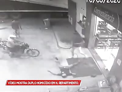 CCTV: Man Taken Out By Hitman