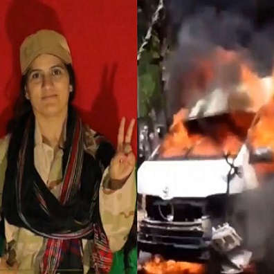 Video Shows Moment When Suicide Bomber Blows Herself In Karachi University