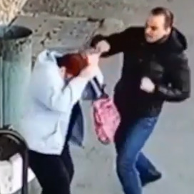 Scumbag Brutally Attacks Random Old Woman In Russia