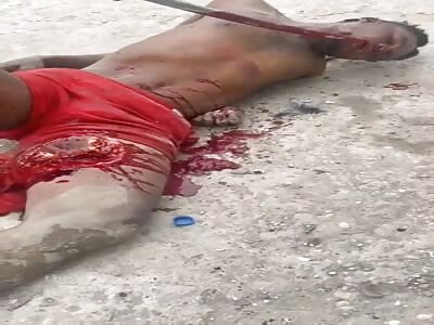 Full video.. murdered dismembered by rival gang 