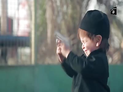 (Repost) Brainwashed Toddler And Youth Brutally Execute Captives With Zoom/Slo