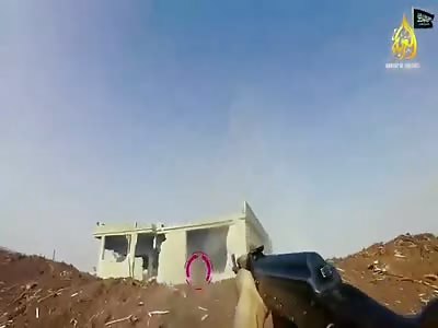 Epic GoPro Combat Footage Of Jihadists Raiding Regime Outpost