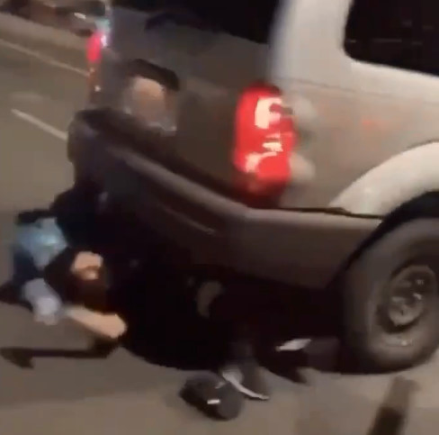 A Collection Of People Getting Ran Over From Last Nights Protests 