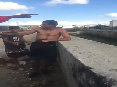 Favela Thugs Beat The Shit Out Of Two Men