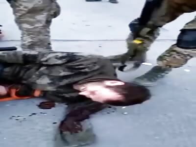 {Full Version} Russian POWs Get Shot In Their Legs By Ukrainians