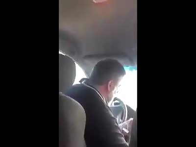 Uber Driver Snaps on passenger