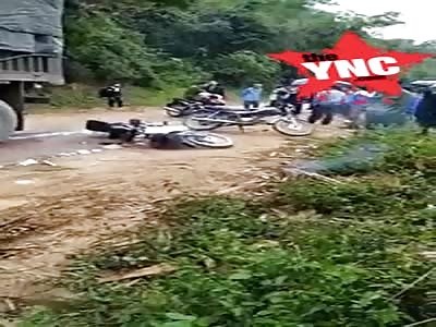 youth crushed to death in Vietnam or Laos 