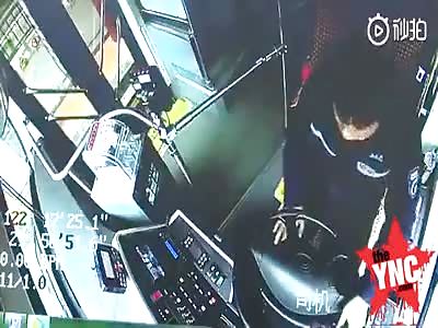 In china were every bus driver is beaten up by the passengers