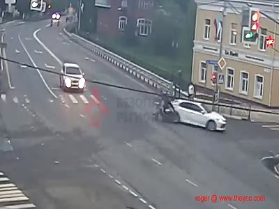 zebra crossing accident in Yaroslavl Oblast