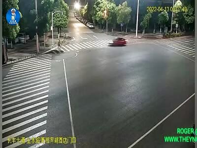 Zebra crossing Accident in Yongzhou
