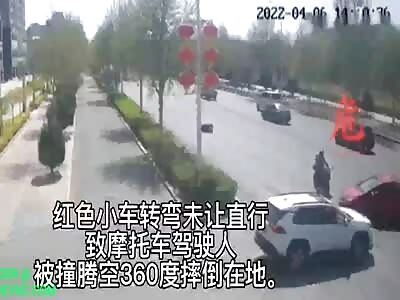 360° Accident in Yinchuan 