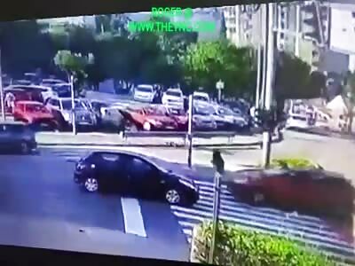 Zebra crossing Accident in Monten_egro