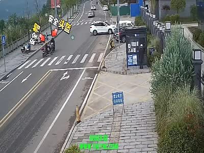 Zebra crossing  Accident  in Sichuan