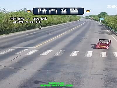Nice Accident that happened on the China National Highway 107