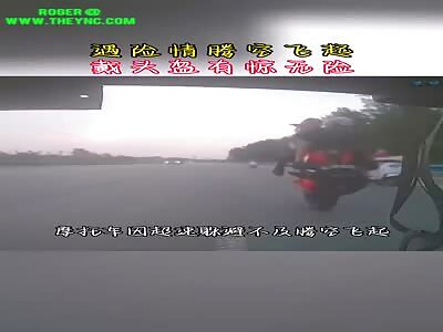 Another Nice Accident that happened on the China National Highway 107