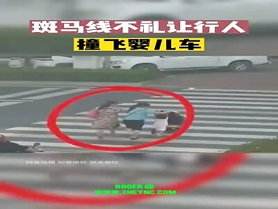 Zebra crossing Accident in Beijing
