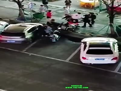 A street fight in Guangdong
