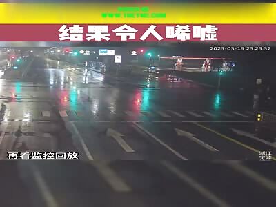 Zebra crossing Accident in Zhenhai