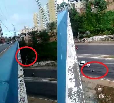 Man Commits Suicide Jumping from a Bridge