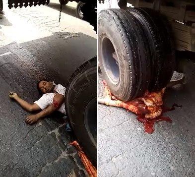 Another Scooter Rider Crushed Under The Wheels Of A Truck