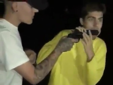 Shooting themselves with BB guns in the mouth