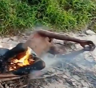 Tanzanian Thieves Burned Alive