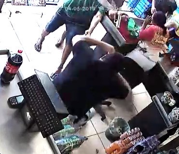 Store Clerk Killed in Cold Blood by Armed Gunmen(NEW ANGLE)
