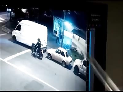 New CCTV Execution: Man Shot Twice by Assassins to Make Sure He's Dead