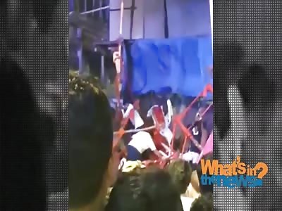 Stage Collapses in Pune, India