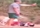 Psycho Finishing Off Stabbed Neighbor In Vietnam