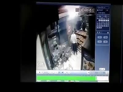 Man murdered inside a bakery