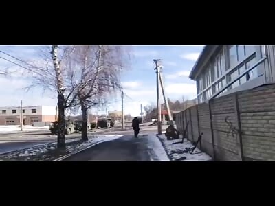 Street fighting, Russia vs Ukraine