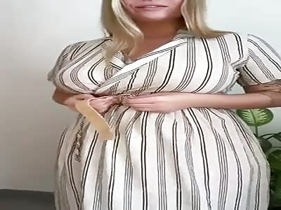 blonde with big tits