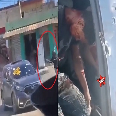 Cold Blooded Street Execution Caught On CellPhone Cam In Santo Domingo