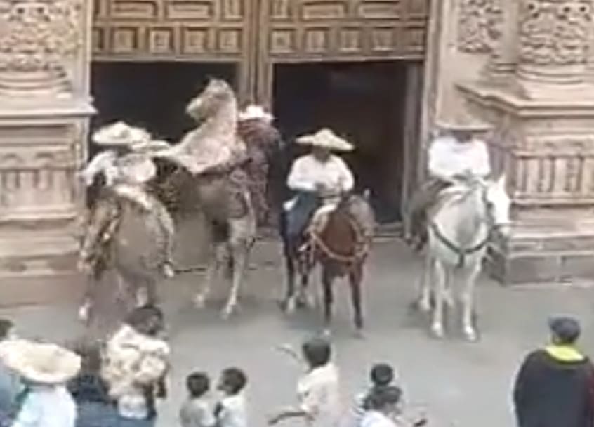 Horse Crushes Rider During Parade