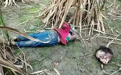 Footage of Double Murder at Charthawal District Muzaffarnagar , India
