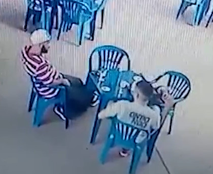Hitman Execute a Man with Multiples shots inside Bar